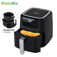 BioloMix-5L-1400W-Digital-Air-Fryer-Hot-Oven-Cooker-Nonstick-Basket-8-Presets-